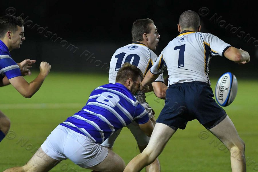 Wheaton Men\'s Rugby vs Mass Maritime.  Photo by Keith Nordstrom
